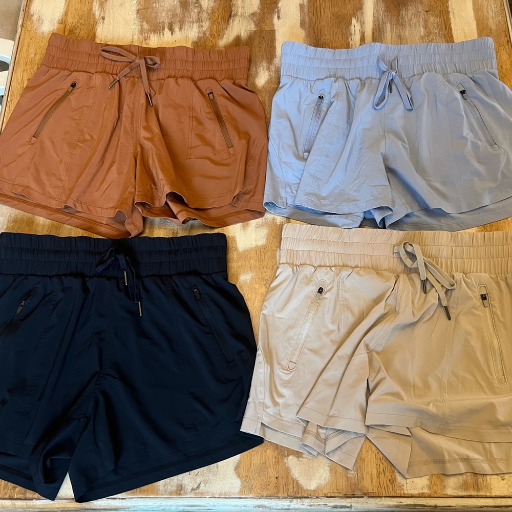 4 pair of size small All in Motion shorts